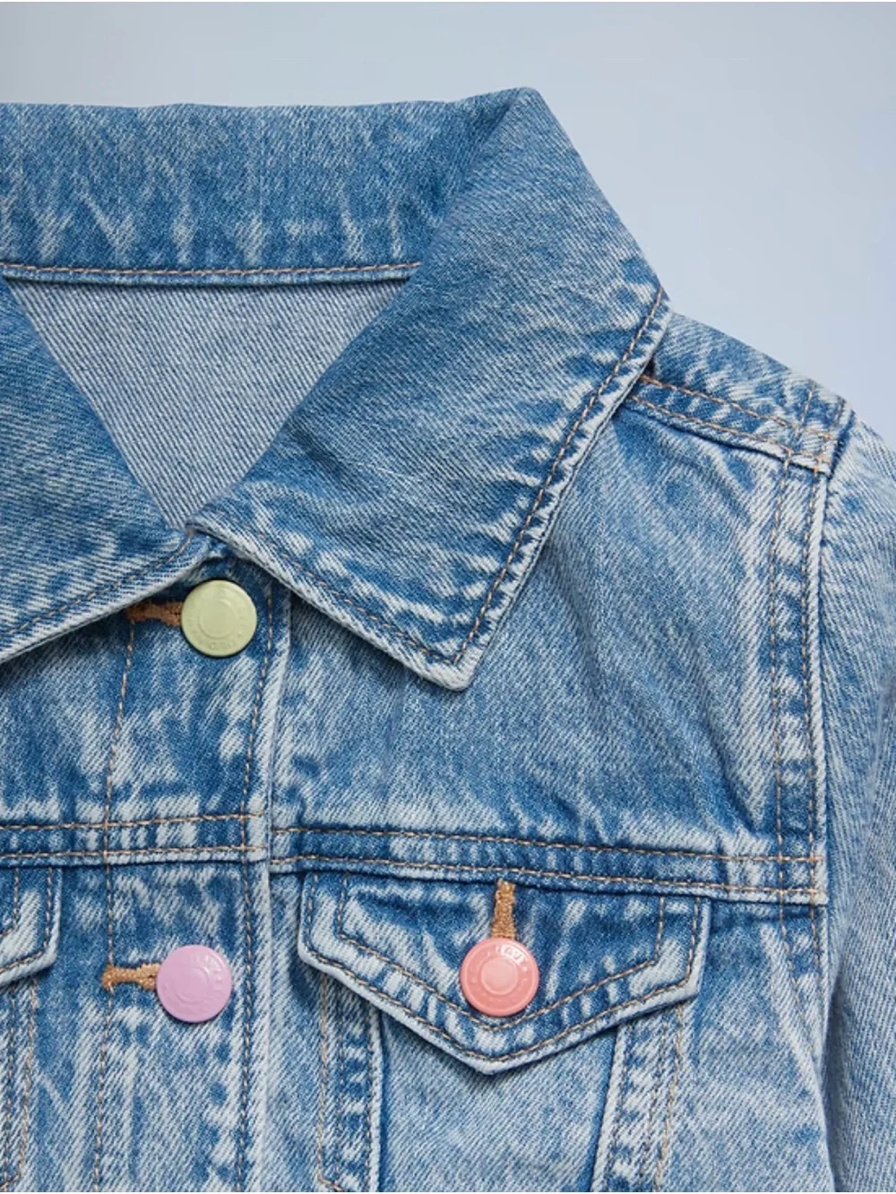 Old Navy Cropped Trucker Denim Jacket Blue 2T NWT